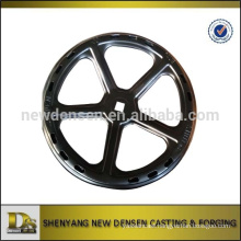 OD 300mm black Stamping handwheel for valve